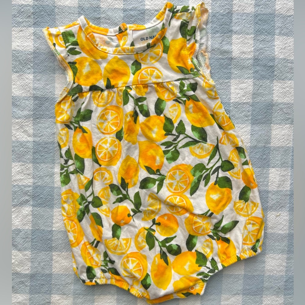 Baby Girl Lemon Bubble